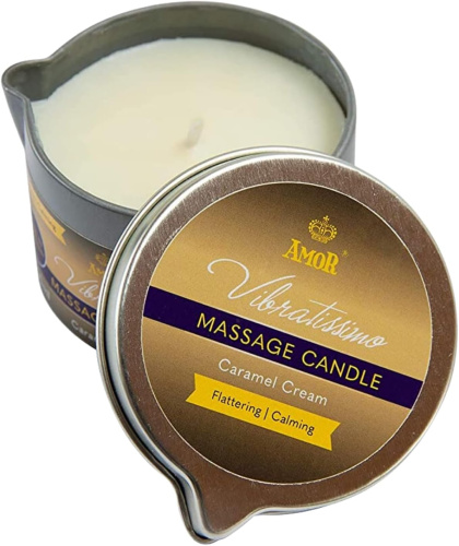 Массажная свеча Vibratissimo Caramel Cream, 50 мл (карамель)