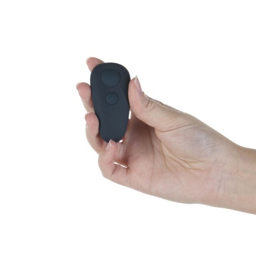 Lux Active Triad Vibrating Dual Cock Ring - подвійне віброкільце з пультом, 11х2.7 см (синій) - купити в Києві, Україні