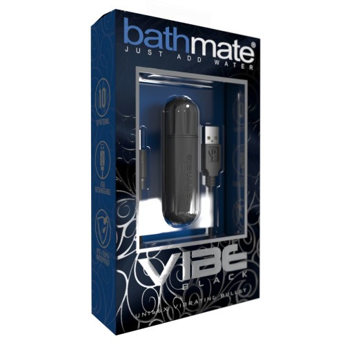Bathmate Vibe Bullet Black - Вібропуль, 8х2,5 см. - купити в Києві, Україні