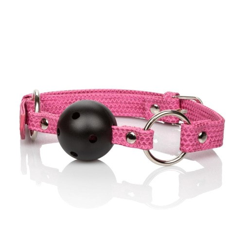 CalExotics Tickle Me Pink Ball Gag - кляп с шариком