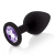 Rianne S: Booty Plug Set набір анальних пробок з кристалом, діаметр 2,7см, 3,5см, 4,1см (чорний) - купити в Києві, Україні Rianne S: Booty Plug Set набір анальних пробок з кристалом, діаметр 2,7см, 3,5см, 4,1см (чорний) - купити в Києві, Україні