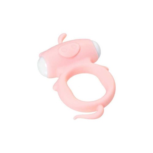 Toyfa A-Toys Kear Cock Ring - виброкольцо, 6.8х2 см (розовый)