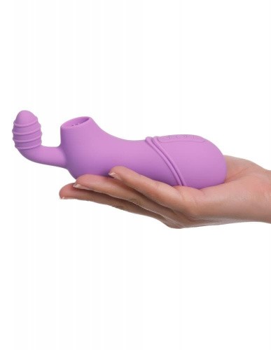 Pipedream Tease n' Please-Her - Вибратор и имитатор орального секса, 17х4.5 см