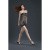 Moonlight Model 17 Black - эротическое мини-платье в крупную сетку, S-L (чёрный) Moonlight Model 17 Black - эротическое мини-платье в крупную сетку, S-L (чёрный)
