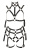 Портупея набор для бондажа Bad Kitty Bondage Set