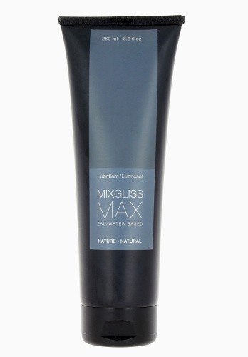 MixGliss Max Nature - Анальная гель-смазка на водной основе с экстрактом алоэ, 250 мл.