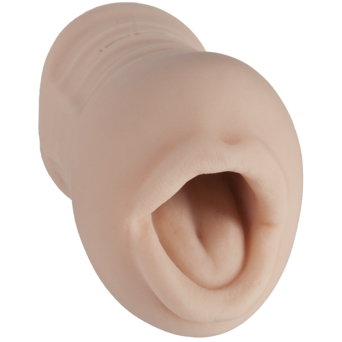 Doc Johnson Sasha Grey Ultraskyn Deep Throat Pocket Pal - мастурбатор ротик, 12 см - купити в Києві, Україні
