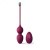 Dorcel Love Balls - Вагинальные шарики с вибрацией, 3.5 см (слива)