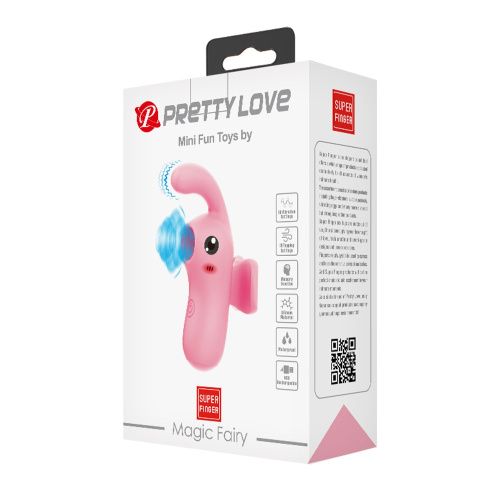 Вакуумный стимулятор клитора на палец Pretty Love Magic Fairy