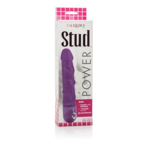 California Exotic Novelties Power Stud Rod - Вибратор, 18х4 см (телесный)