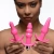 Frisky Thrill Trio Pink Vibrating Plug Set - набор из 3 анальных пробок различной формы и вибропули
