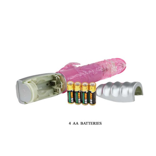 LyBaile Mariposa Tulip Vibrator rotating Purple - Вибратор-кролик с функцией ротации, 29.5х3.9 см
