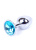 Анальная пробка с камнем Jewellery Silver Plug Анальная пробка с камнем Jewellery Silver Plug