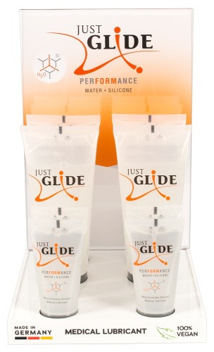 Набір лубрикантів - Just Glide Performance Display
