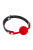 Fetish Tentation Silicone Gag Ball Red - Классический кляп с силиконовым шариком (красный) Fetish Tentation Silicone Gag Ball Red - Классический кляп с силиконовым шариком (красный)