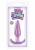 Ns Novelties Jelly Rancher T-Plug Smooth - Анальный стимулятор, 8х3 см (пурпурный)