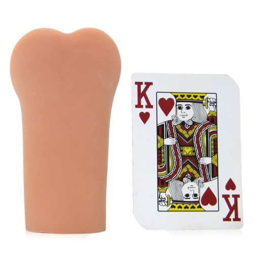 Topco Sales Sex Please! Delicate Lips Pussy Stroker - Мастурбатор вагина, 11.7х5.3 см (телесный)