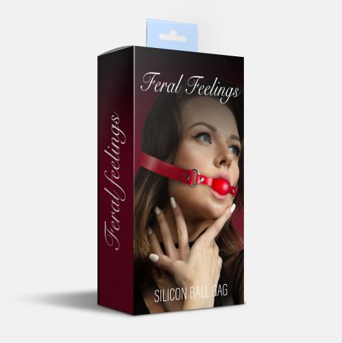 Кляп силіконовий Feral Feelings Silicon Ball Gag - купити в Україні | Секс шоп SEX-SHOP.ua