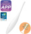 Satisfyer Twirling Joy White - Смарт-вибратор для клитора, 18 см (белый)