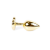 Boss Jewellery Gold Heart Plug Black - Анальная пробка с кристаллом, 7х2,7 см (черный) Boss Jewellery Gold Heart Plug Black - Анальная пробка с кристаллом, 7х2,7 см (черный)
