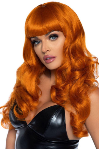 Leg Avenue-Misfit Long Wavy Wig Ginger - Перука, руда - купити в Києві, Україні