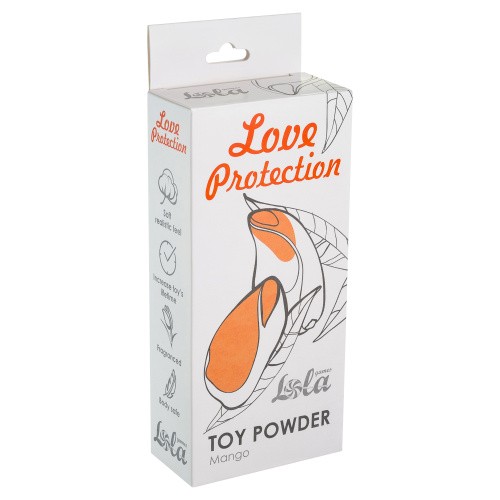 Boss Toy Powder Love Protection Mango - Пудра для ухода за игрушками, 15 гр