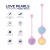 Вагинальные шарики Wooomy Love Pearls Вагинальные шарики Wooomy Love Pearls
