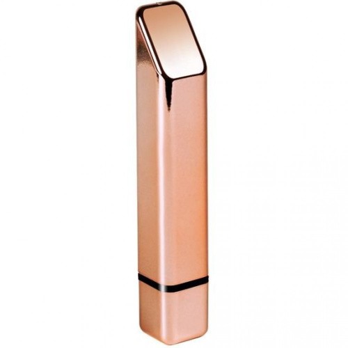 Rocks Off Bamboo Rose Gold - вибратор, 10х1.7 см. (розовый)