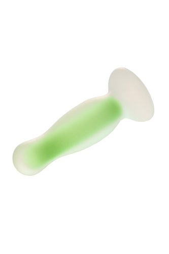 Dream Toys Radiant Glow In The Dark Soft - Анальная пробка, 11 см (зеленый)