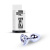 B-Series Jewellery Silver  Heart PLUG Clear - Анальная пробка с кристаллом, 7х2.7 см (прозрачный)