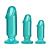 Набор анальных пробок Doc Johnson Crystal Jellies Anal Starter Kit