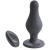 StRubber Malesation Paunch Plug Vibe 2.0 - Анальная пробка с пультом ДУ, 15.3х5.5 см StRubber Malesation Paunch Plug Vibe 2.0 - Анальная пробка с пультом ДУ, 15.3х5.5 см