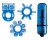 Topco Sales Climax Kit Neon Blue - набор эрекционных колец, (синий) Topco Sales Climax Kit Neon Blue - набор эрекционных колец, (синий)