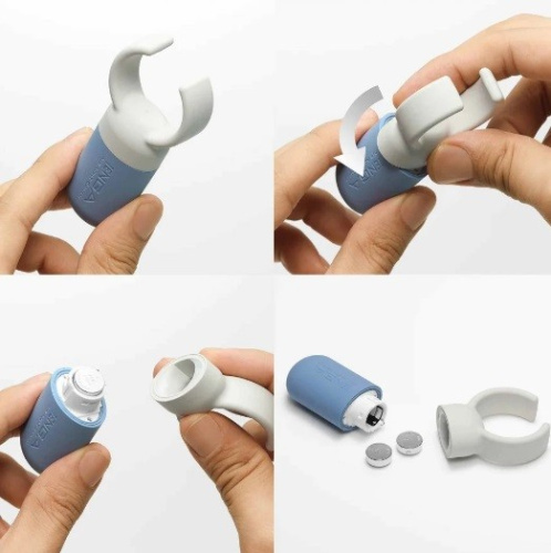 Tenga SVR one Gray - Вібростимулятор, 8,6 см (сірий) - купити в Києві, Україні