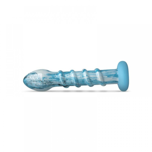 Стеклянный фаллоимитатор Gildo Ocean Wave Glass Dildo