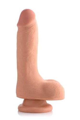 7 Inch Ultra Real Dual Layer Suction Cup Dildo - Medium Skin Tone фаллоимитатор 15х4.5 см. (телесный)