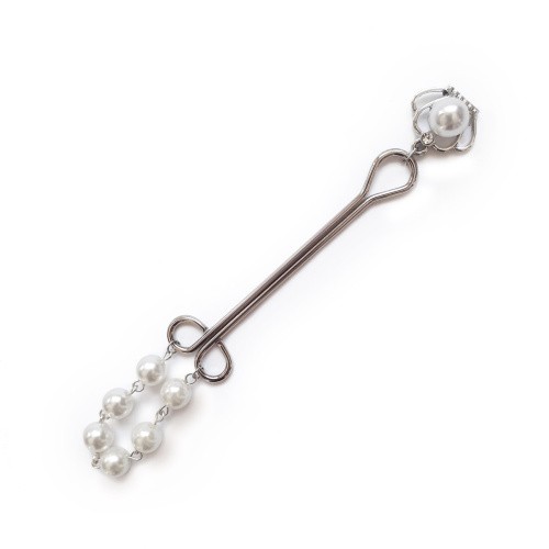Art of Sex Clit Clamp Royal Pearls - Зажим для клитора, (серебристый)