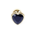 Boss Jewellery Gold Heart Plug Black - Анальная пробка с кристаллом, 7х2,7 см (черный) Boss Jewellery Gold Heart Plug Black - Анальная пробка с кристаллом, 7х2,7 см (черный)