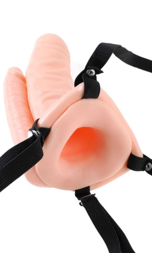 Fetish Fantasy Double Penetrator Flesh - Страпон, 15,5х4,3 см