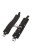 sLash Leather Dominant Hand Cuffs - кожаные наручники, 19.5 см (чёрный)