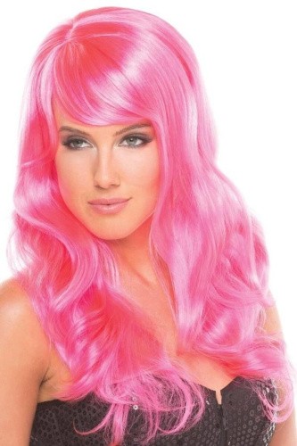 Be Wicked Wigs Burlesque Wig Pink - парик (розовый)