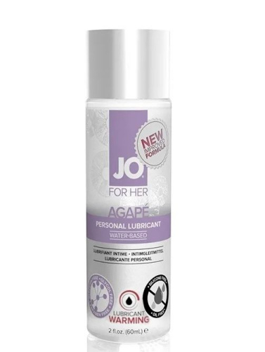 System JO Agape Warming - интимная смазка для женщин, 60 мл