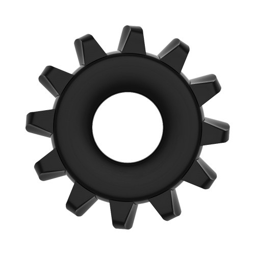Power Plus Cockring 3 Black - Эрекционное кольцо (черный)