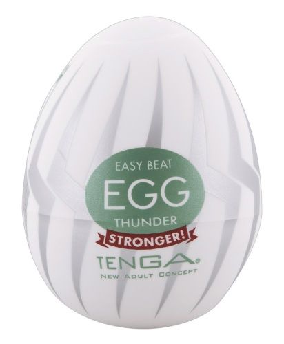 Мастурбатор-яйцо Tenga Egg Hard Boiled - Strong Sensations Thunder