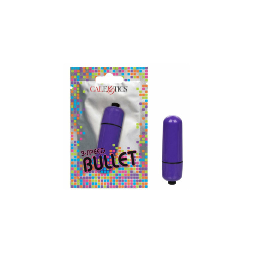 California Exotic Novelties 3-Speed Bullet - Вибропуля 5.8х2 см (фиолетовая)