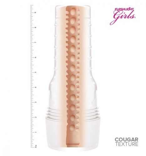 Fleshlight Nina Hartley Cougar - Мастурбатор-вагина, 25х7.6 см (телесный)