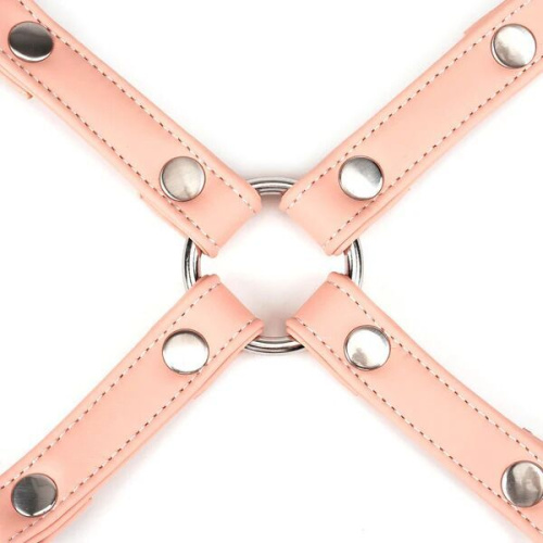 Хрестовина для фіксації Liebe Seele Dark Candy Pink Hogtie - купити в Україні | Секс шоп SEX-SHOP.ua