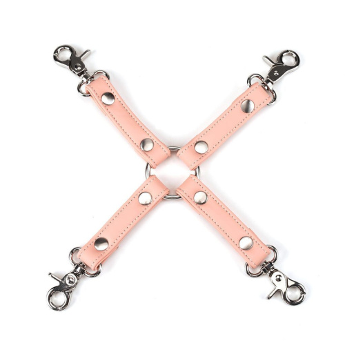 Хрестовина для фіксації Liebe Seele Dark Candy Pink Hogtie - купити в Україні | Секс шоп SEX-SHOP.ua