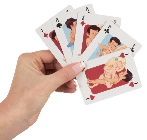 Orion Kama Sutra - Игральные карты с изображением поз из Камасутры (54 карты)
