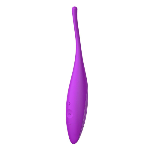 Satisfyer Twirling Joy вибратор для клитора, 18х3.4 см (фуксия)